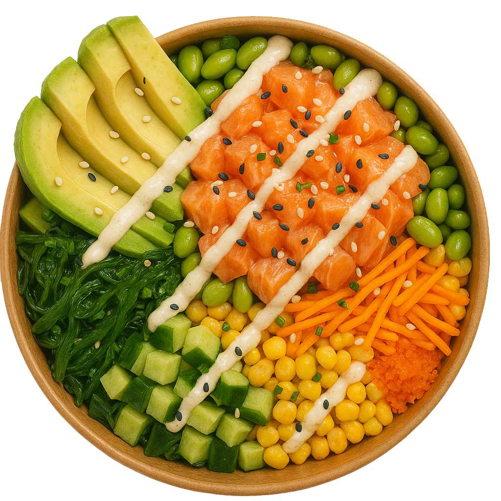 Panda Bowl verse poké bowl